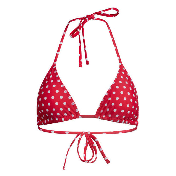 Pink Polka - Halter Bikini Top